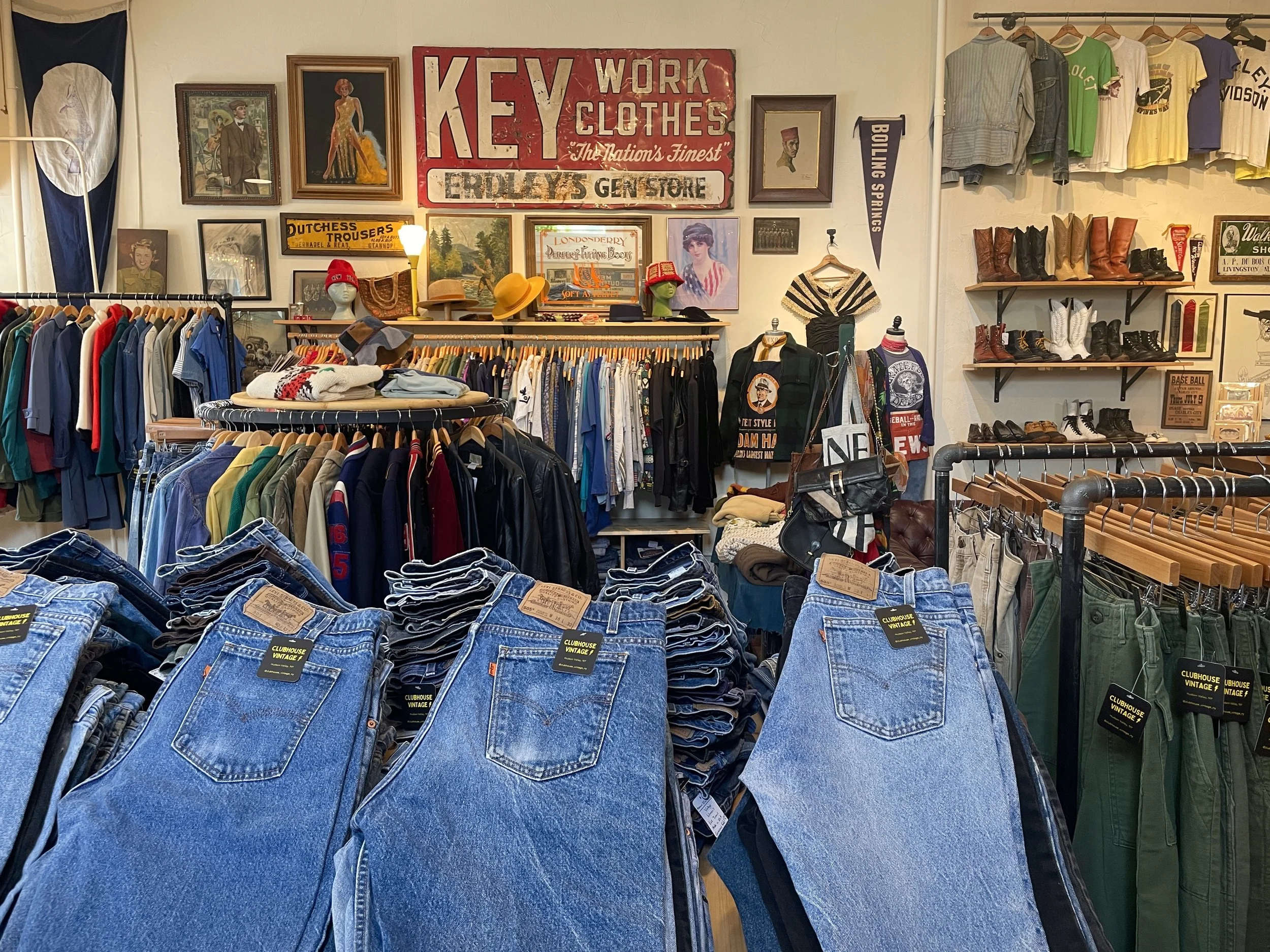 Vintage Levi's & Clothing Store in Rosendale NY | Clubhouse